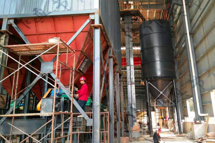 江西兩套污泥烘干機安裝項目跟蹤報道