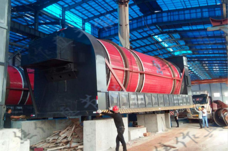 江西污泥烘干機安裝項目跟蹤報道