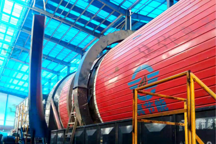 江西污泥烘干機安裝項目跟蹤報道