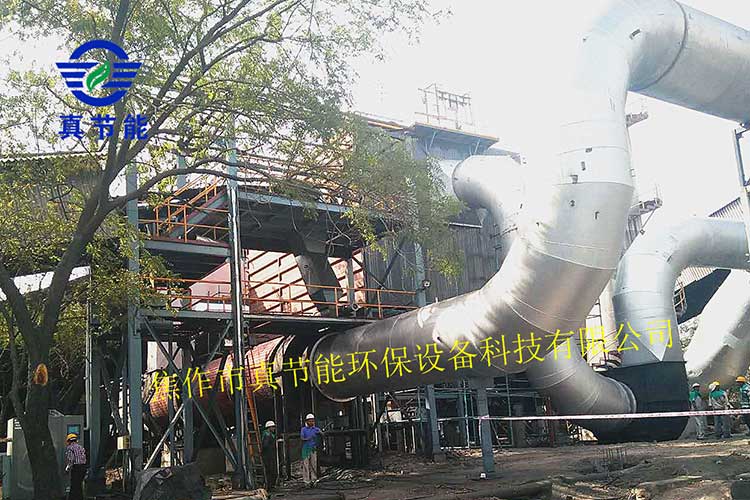 印度公司焦粒干燥烘干機項目跟蹤報道