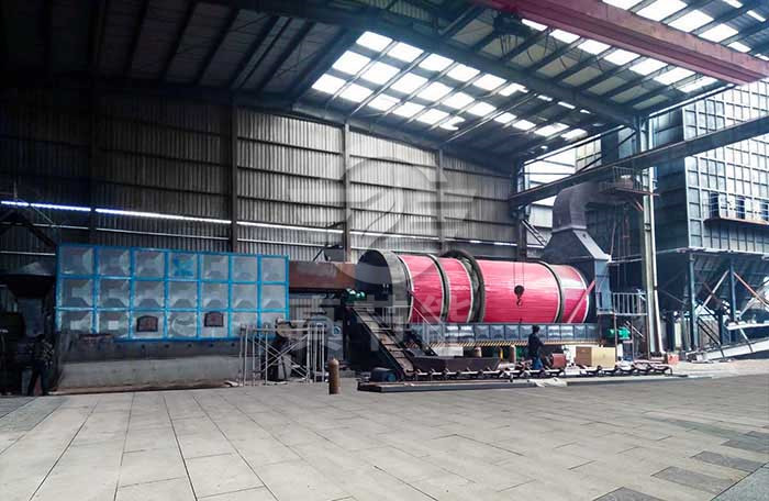 中藥渣烘干機(jī)新工藝有效減少二惡英污染